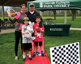 Centerville-Washington Park District 2017 Amazing Race winners