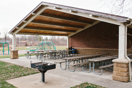 oak creek south park shelter rental centerville ohio