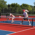 Pickleball courts at Activity Center Park