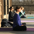 outdoor yoga
