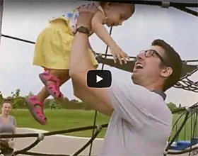 Video cover image of father and daughter on playground