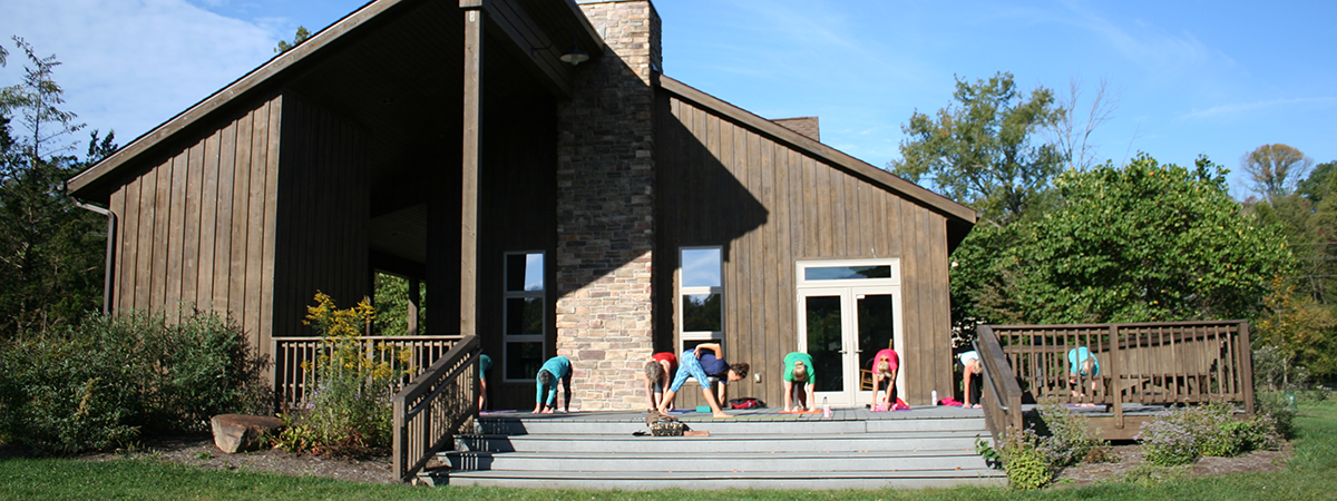 yoga class at Grant Park's Kennard Nature Nook