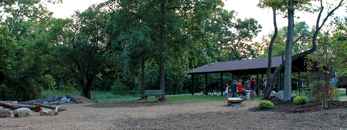 shelter at Forest Field Park