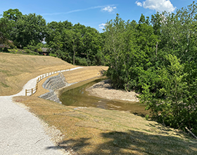 Grant Park yellow trail after reconstruction